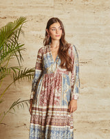VESTIDO CAMPESTRE LARGO LULA