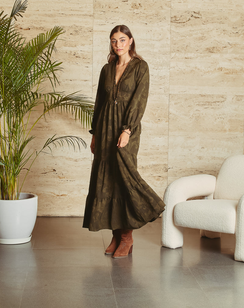 VESTIDO FLORES NURIA KAKHI