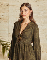 VESTIDO FLORES NURIA KAKHI