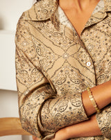 GOLD DECORATION STONES BRACELET