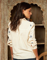 BLUSA RAMITAS MARTA - Monica Ecco