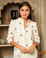 BLUSA RAMITAS MARTA - Monica Ecco
