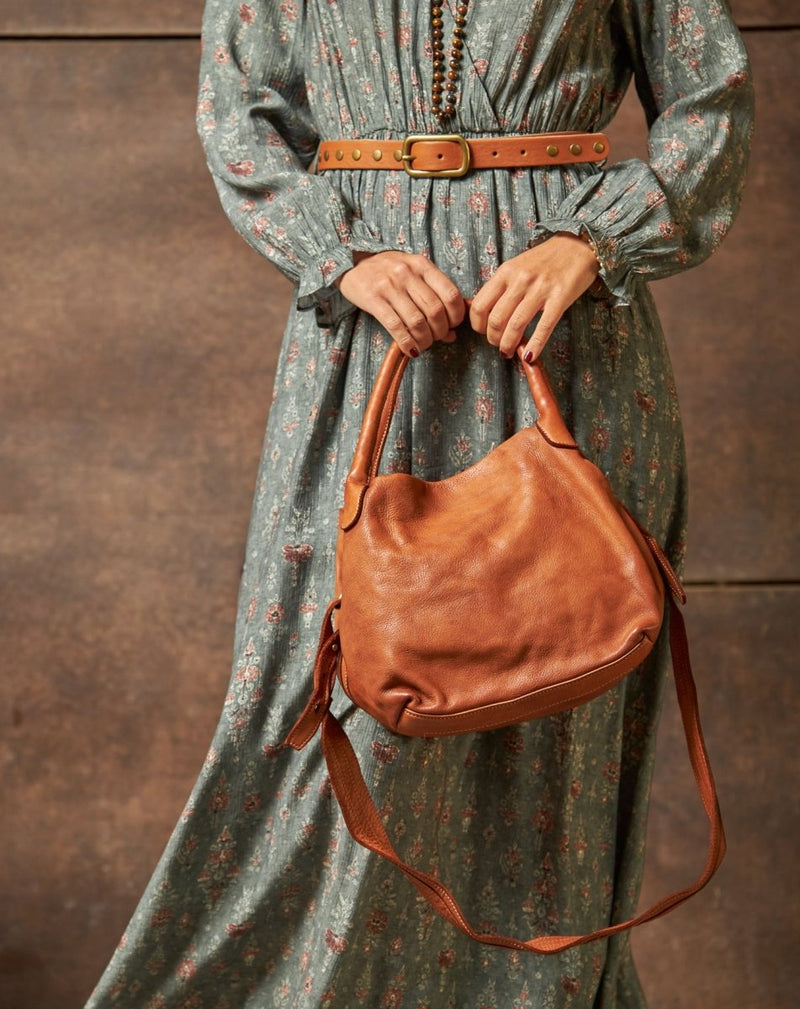 BOLSO PIEL CUERO LULA - Monica Ecco