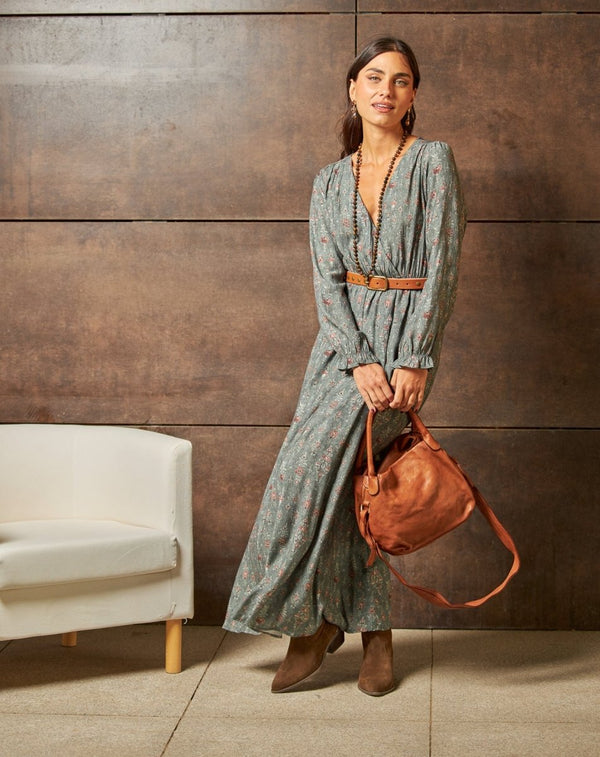 BOLSO PIEL CUERO LULA - Monica Ecco