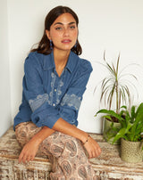CAMISA JEANS SUSANA - Monica Ecco