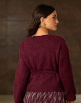CHAQUETA PUNTO SANDRA BURDEOS - Monica Ecco