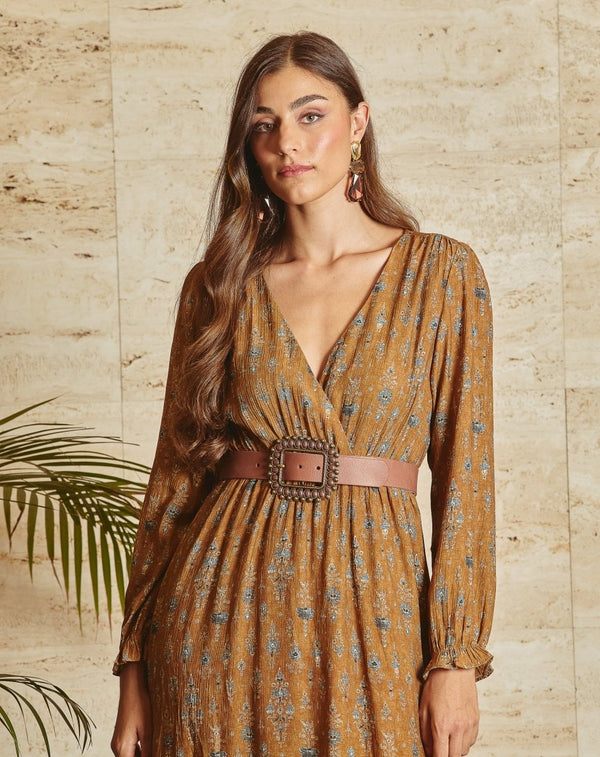 CINTURÓN HEBILLA PAOLA CUERO - Monica Ecco