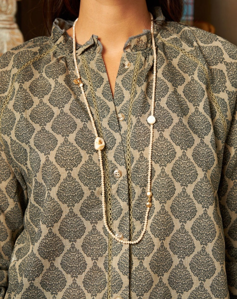 COLLAR CRISTALITOS ADORNO - Monica Ecco