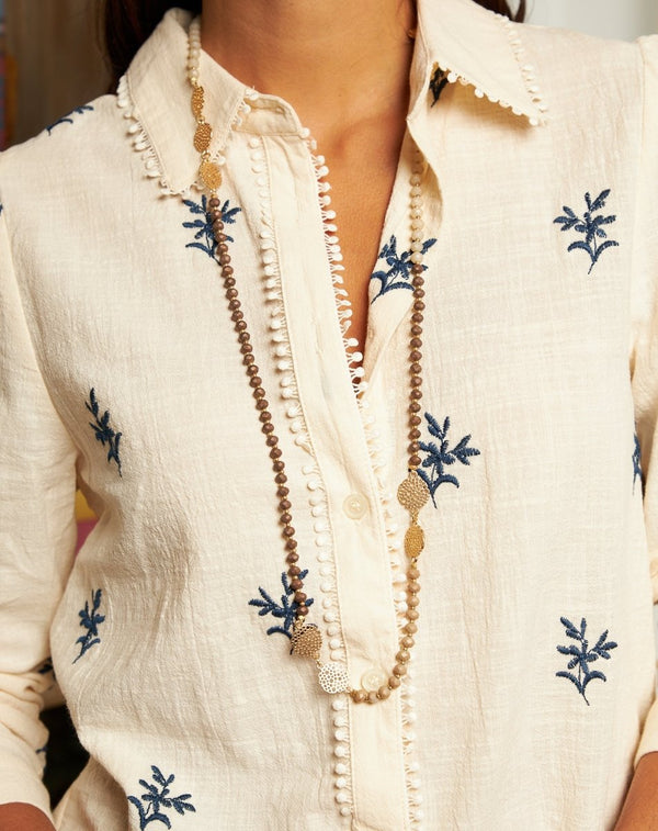 COLLAR LARGO MEDALLAS - Monica Ecco