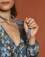 COLLAR PIEDRA AZUL MARI - Monica Ecco