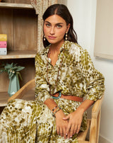 FALDA ESTAMPADA PALOMA - Monica Ecco