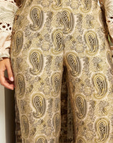 PANTALÓN ESTAMPADO ELOISE VERDE - Monica Ecco
