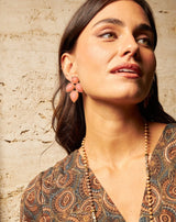 PENDIENTES HOJAS CALDERO - Monica Ecco