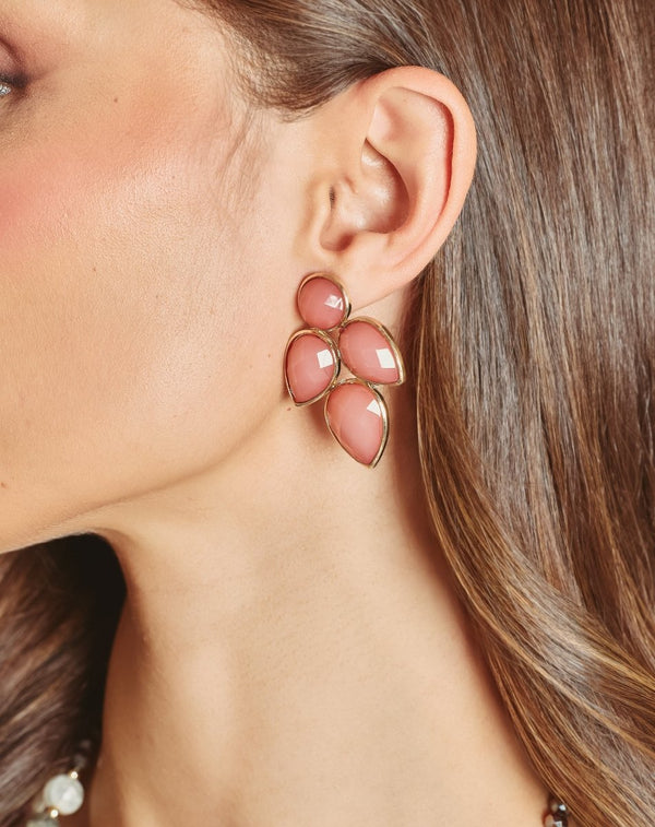 PENDIENTES HOJAS CALDERO - Monica Ecco