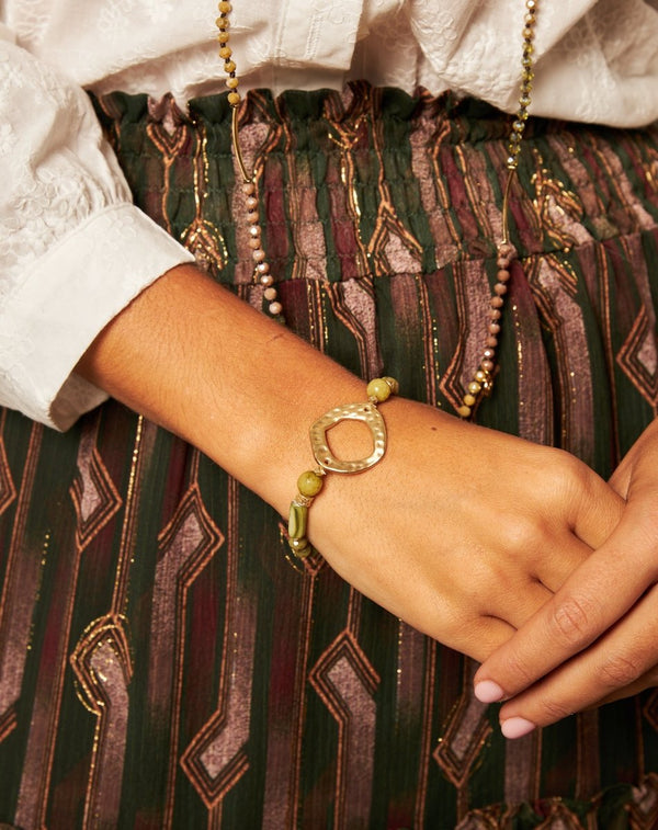 PULSERA CRISTAL ADORNO - Monica Ecco