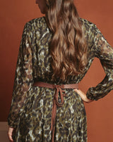VESTIDO PRINT MOON MUSGO - Monica Ecco