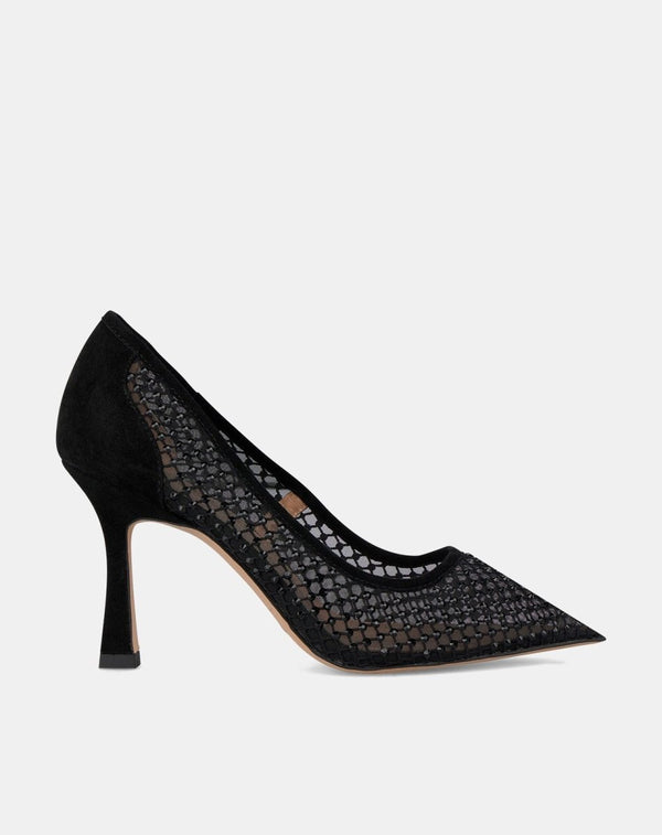 ZAPATO SALÓN RED NEGRO - Monica Ecco
