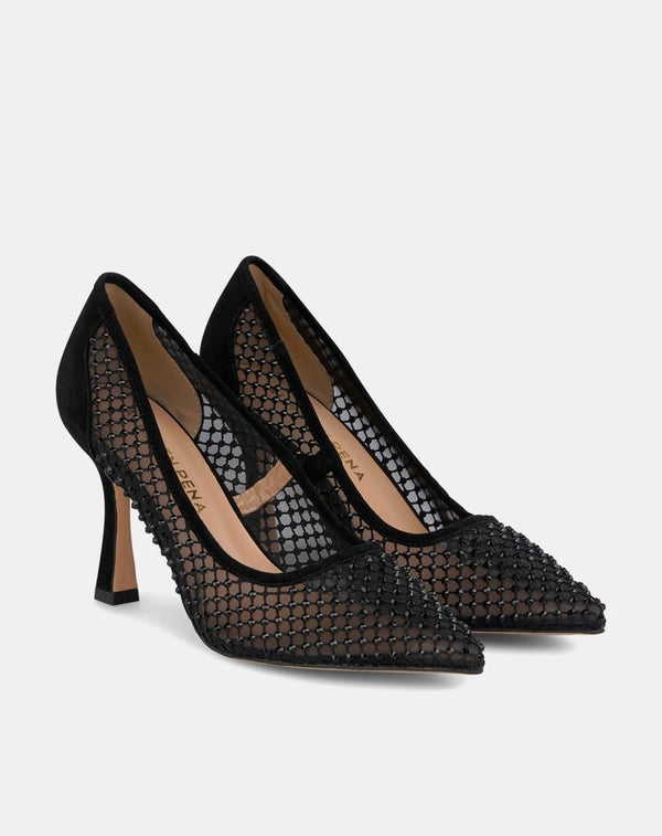 ZAPATO SALÓN RED NEGRO - Monica Ecco