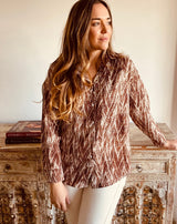 CAMISA ESTAMPADO SERPIENTE - Monica Ecco