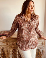 CAMISA ESTAMPADO SERPIENTE - Monica Ecco