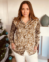 CAMISA PRINT ANIMAL - Monica Ecco