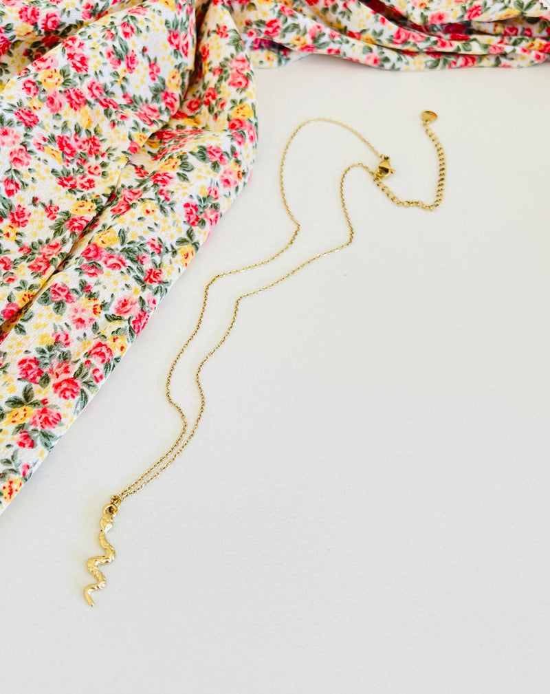 COLLAR SERPIENTE DESIREE - Monica Ecco