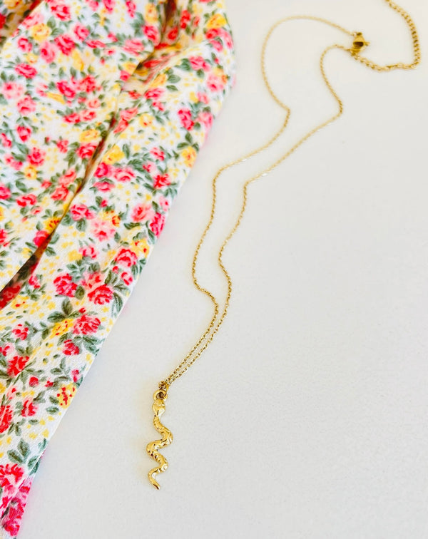 COLLAR SERPIENTE DESIREE - Monica Ecco