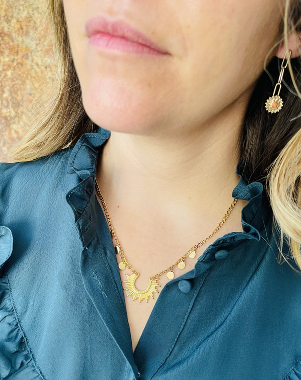 COLLAR SOL ALBA - Monica Ecco
